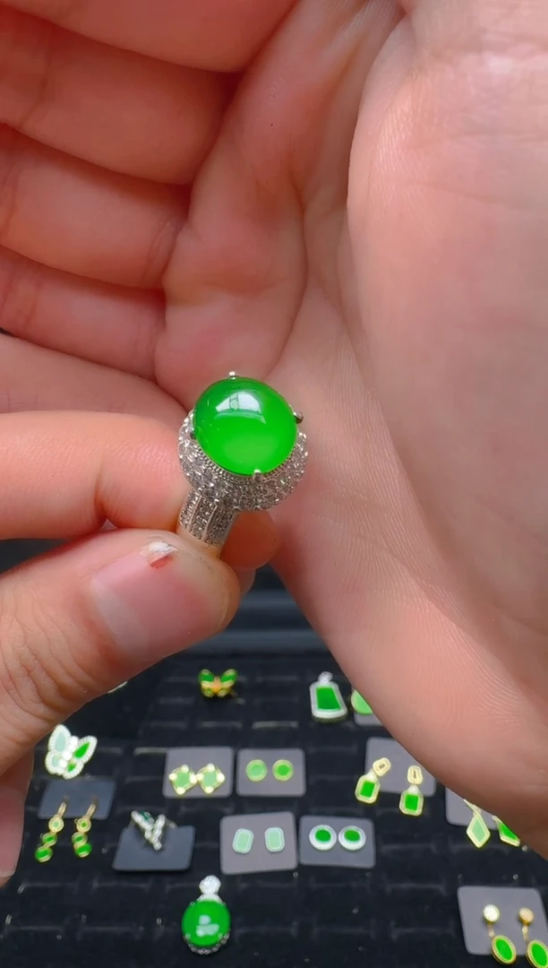 未镶嵌定制翡翠0383357608