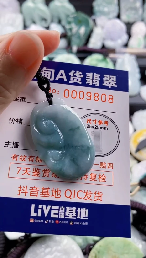 【闪购商品】翡翠吊坠(不含链)未镶嵌1