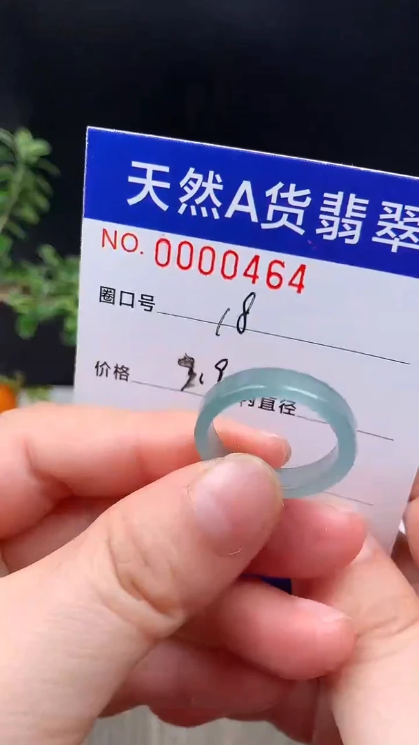 未镶嵌戒指翡翠18#