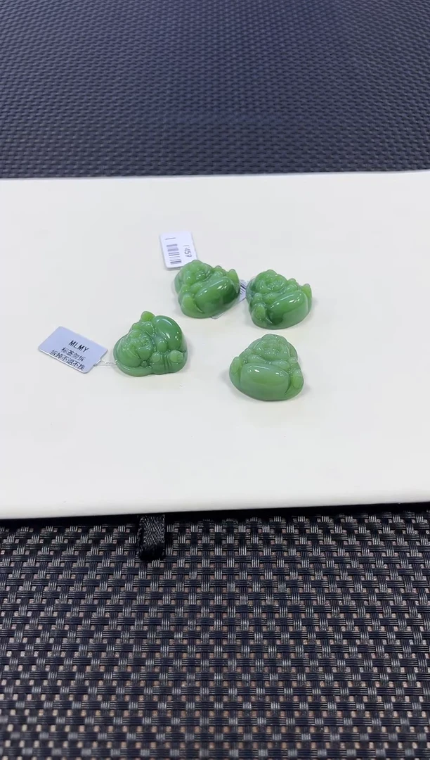 【闪购商品】和田玉挂件未镶嵌佛公（多样性发一件）