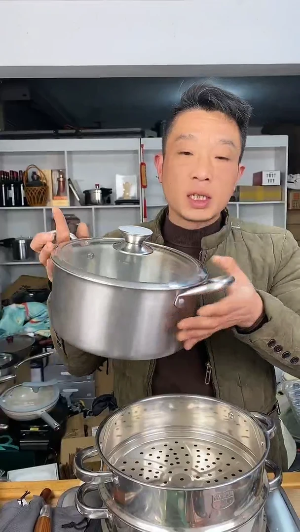 水晶玻璃1帅康汤锅24 有盖