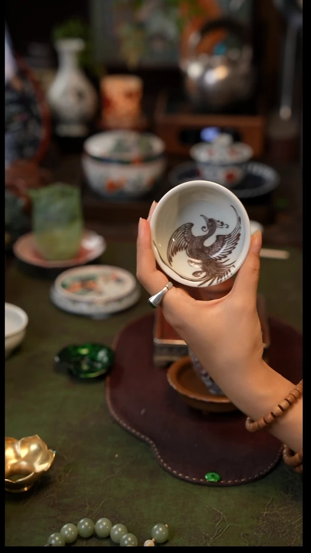 一****芙正萌堂包银 景德镇陶瓷