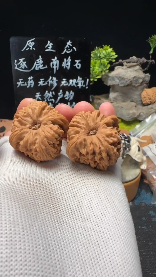 文玩核桃把件天****法南将石