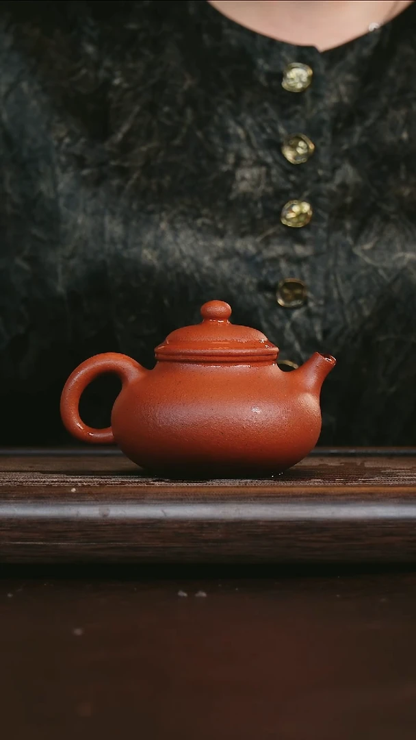 茶壶紫砂原矿大红泥