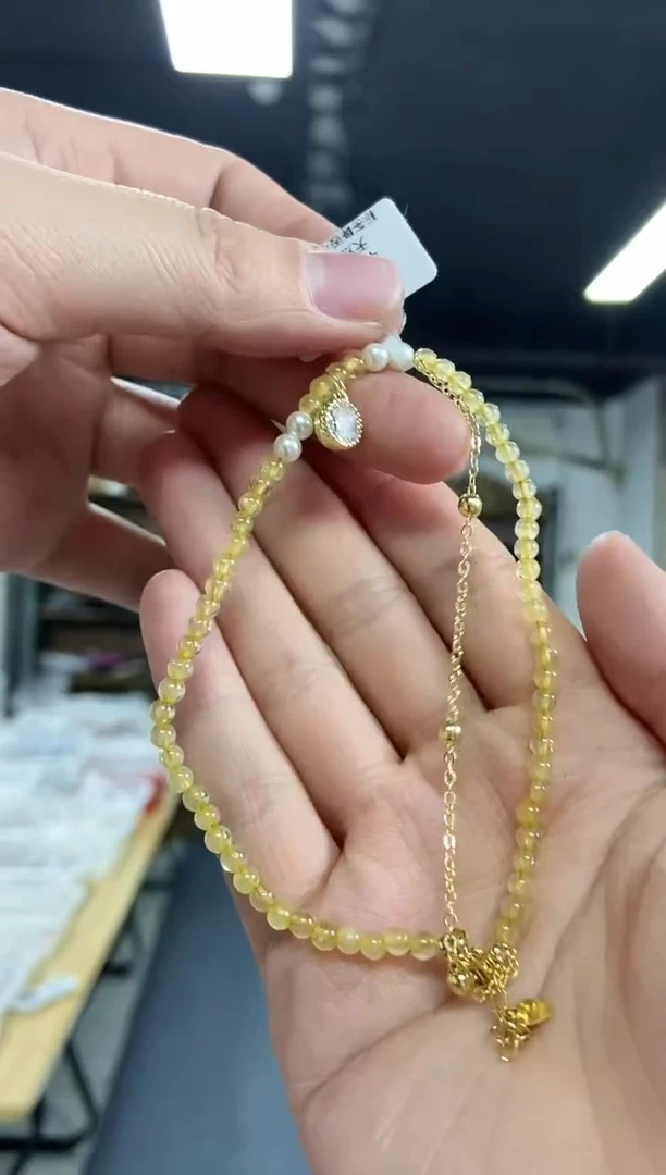 【闪购商品】水晶手串未镶嵌多样性发其一颜色微差