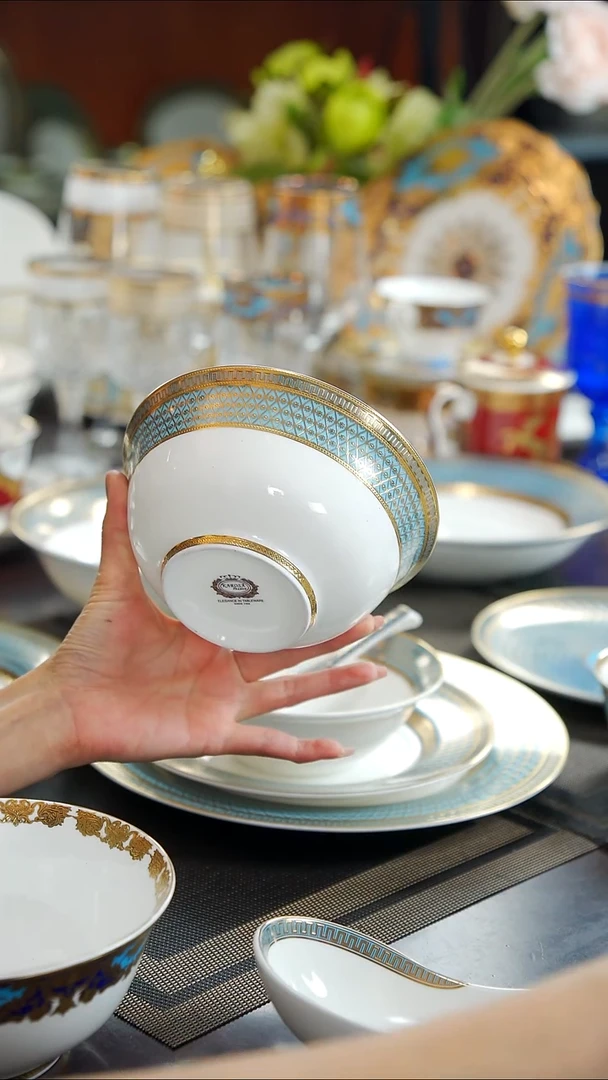 瓷片6英寸面碗1个