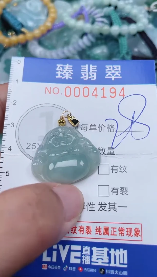 翡翠未镶嵌颈饰.0004294