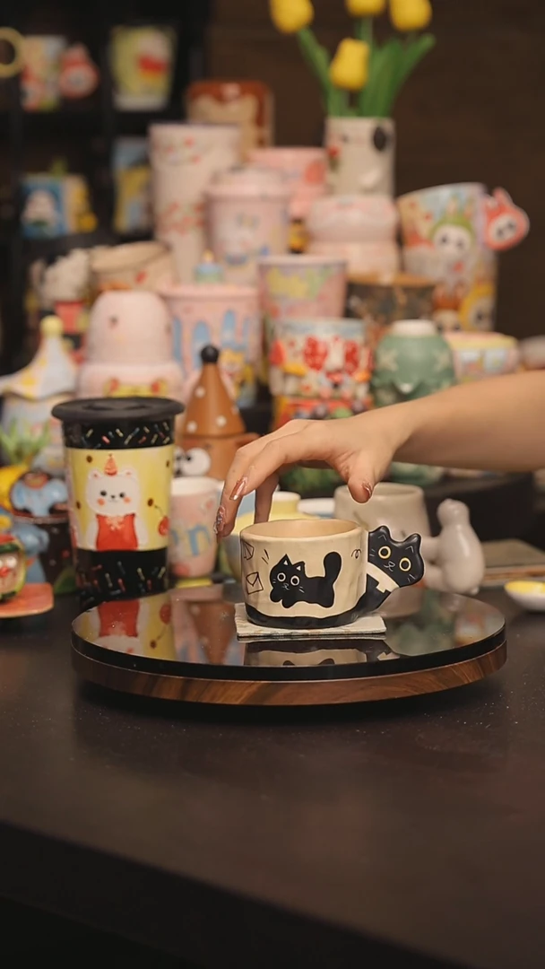 景德镇釉下彩绘设计师款式陶瓷