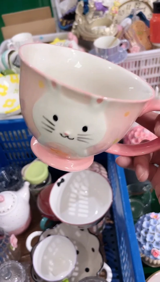 瓷片兔子杯 ,开播福利款，拼手速