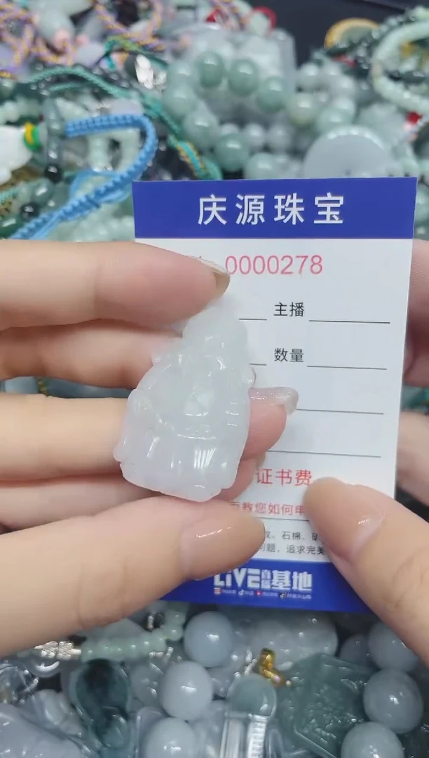 翡翠未镶嵌颈饰174