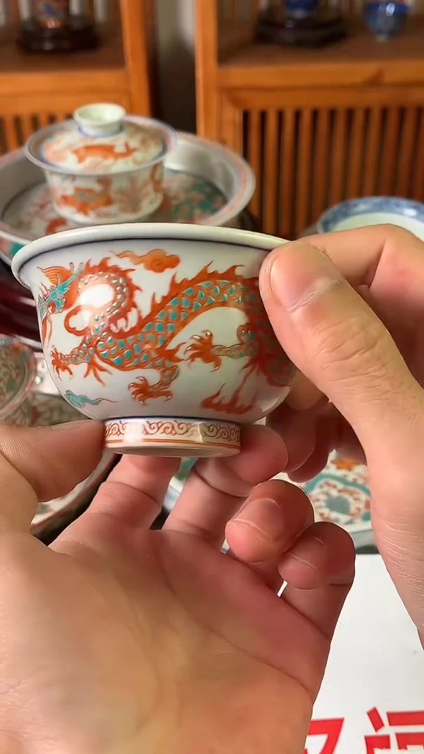 景德镇手工手绘A028