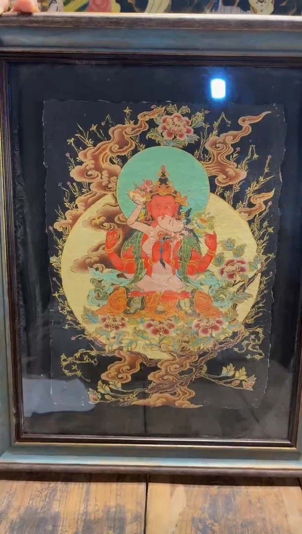 卷轴画悠宇精选精品链接   【带框】