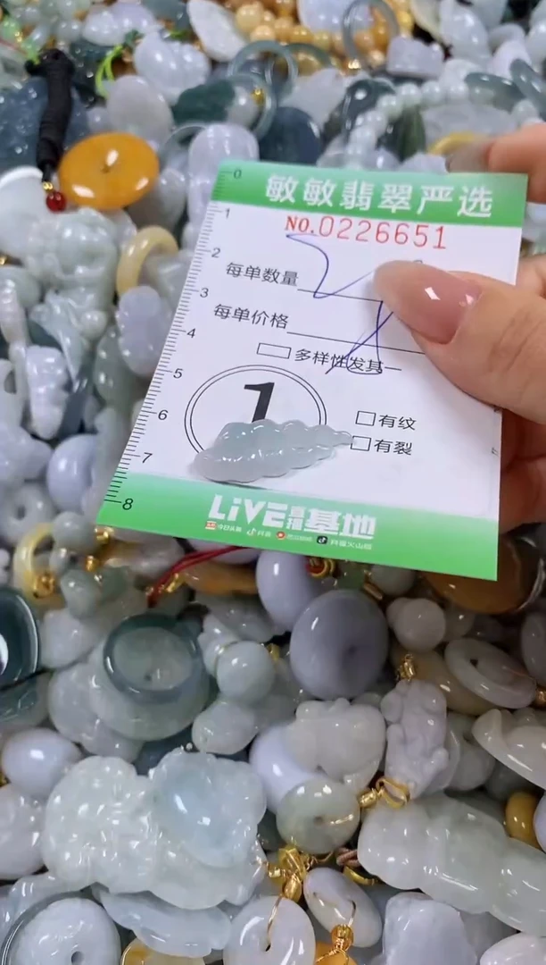 翡翠未镶嵌颈饰闪购0226651