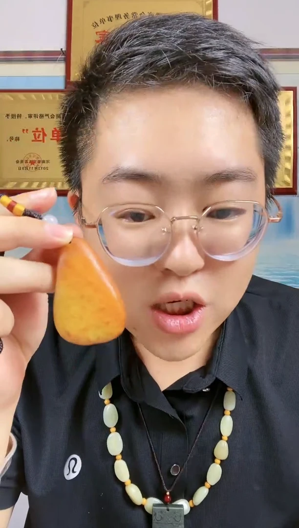 和田玉未镶嵌颈饰45