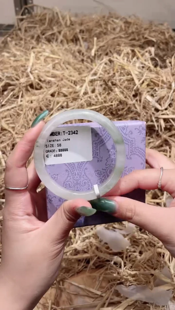 未镶嵌手镯石英质玉T2342Z