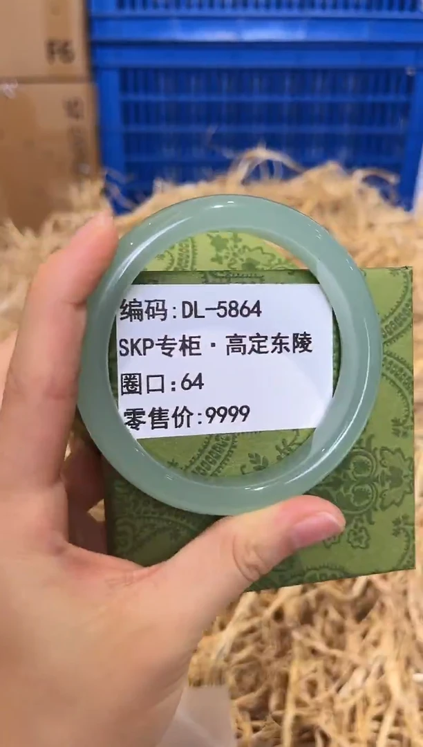 未镶嵌手镯石英质玉DL-5864