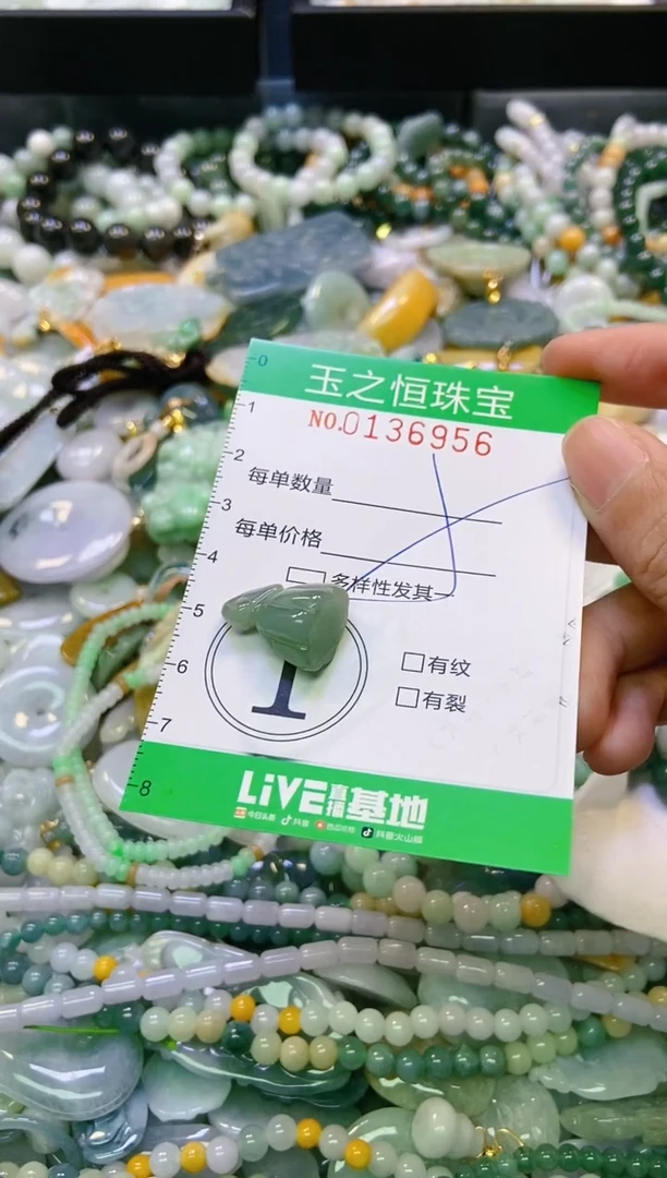 翡翠未镶嵌颈饰闪购0136956