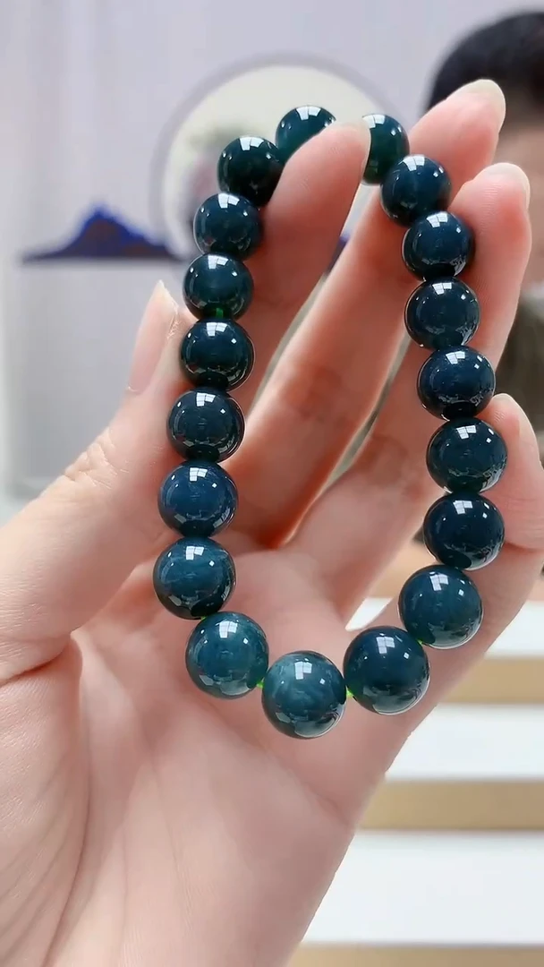 未镶嵌定制翡翠4917zm-毛货手串151