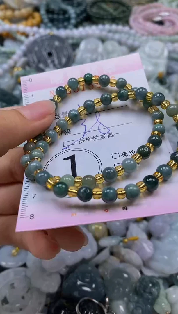 翡翠未镶嵌颈饰闪购0015996多样性发其一