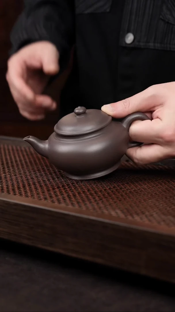【闪购商品】紫砂茶壶天青明玉