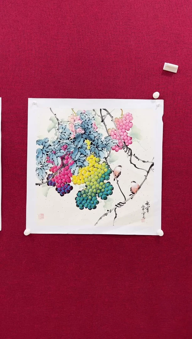 国画张现民的国画作品