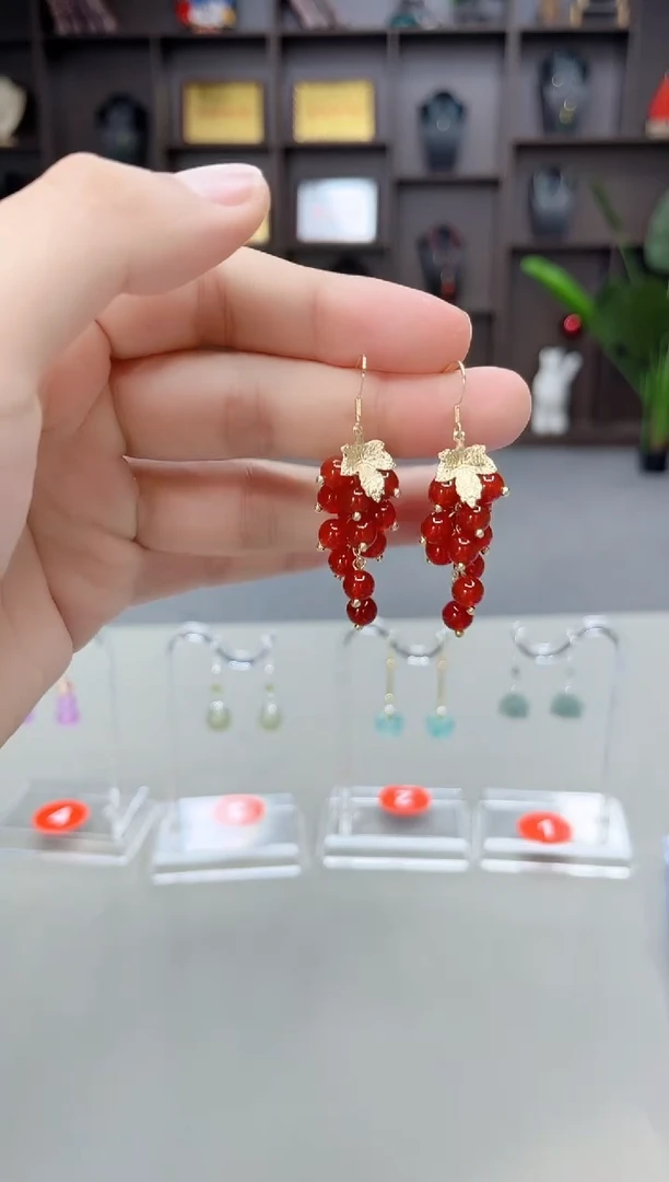 未镶嵌耳饰玛瑙/玉髓207000