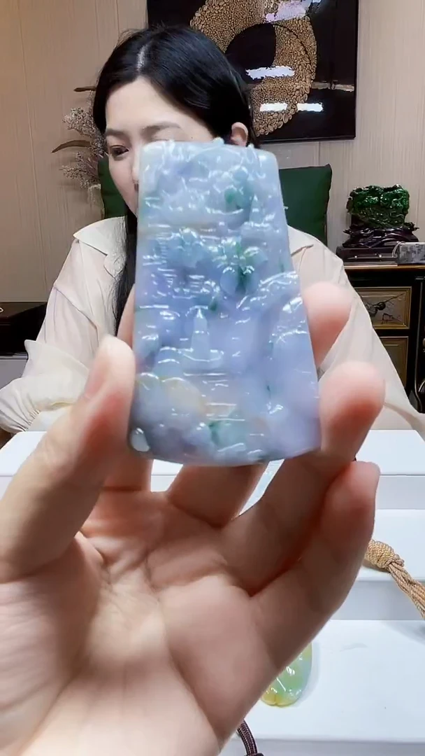 未镶嵌定制翡翠吊坠172