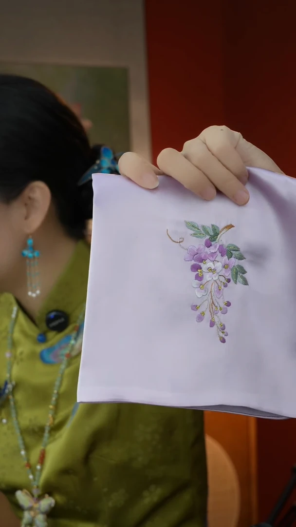 刺绣非遗苏绣手帕