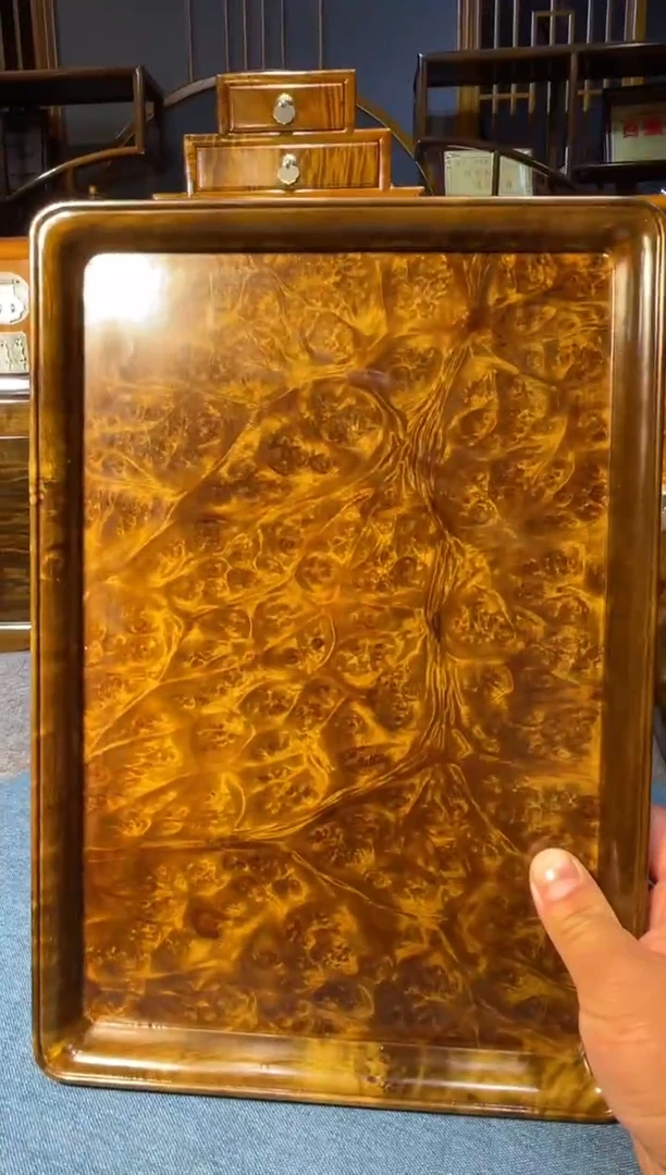 乌木类成套家具托盘