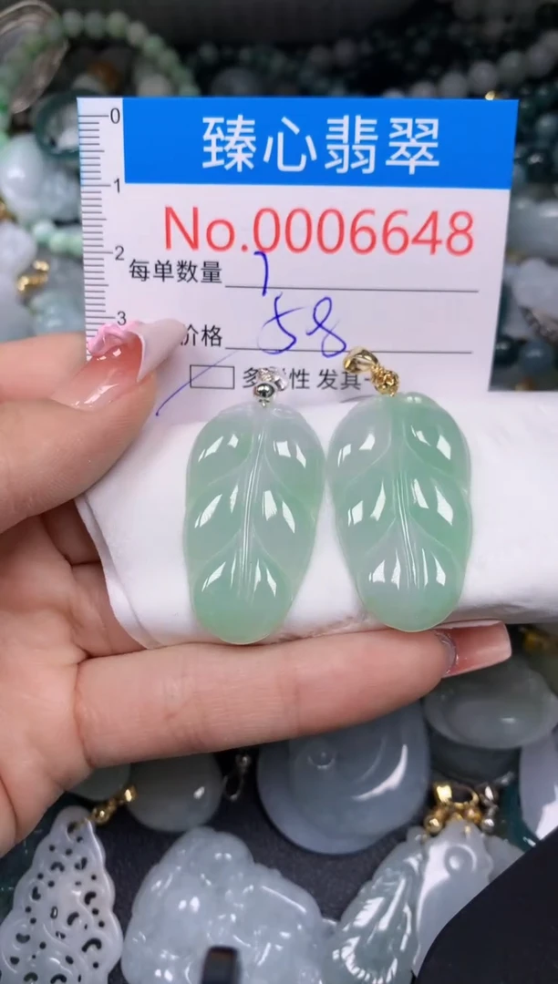 【闪购商品】翡翠颈饰未镶嵌含绳0006648