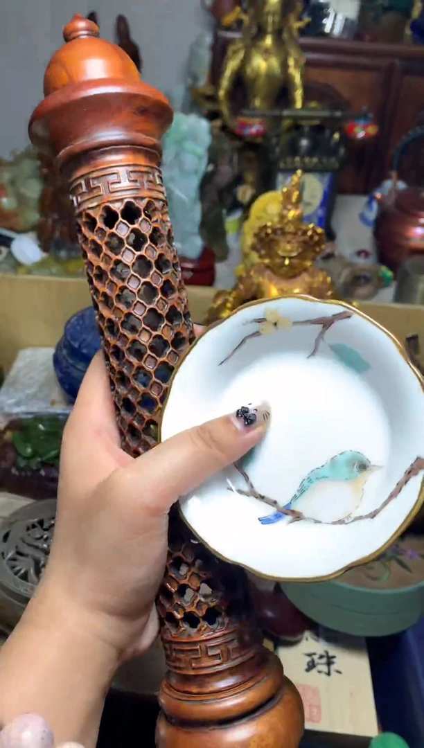 紫砂盖碗瓷器默认微瑕瓷器