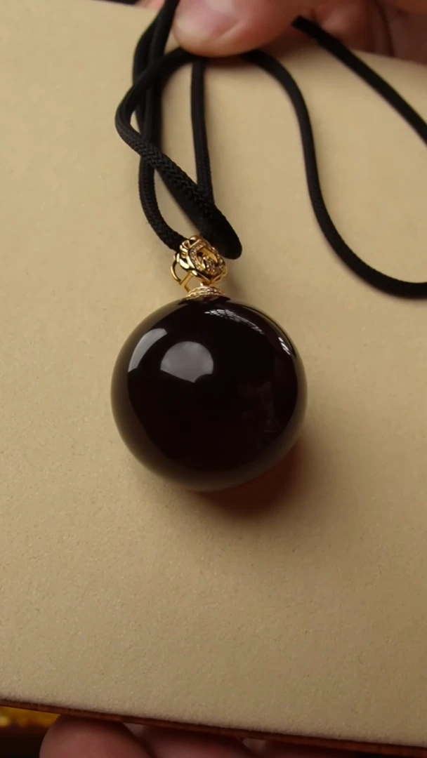 【闪购商品】琥珀颈饰未镶嵌36+紫蜜