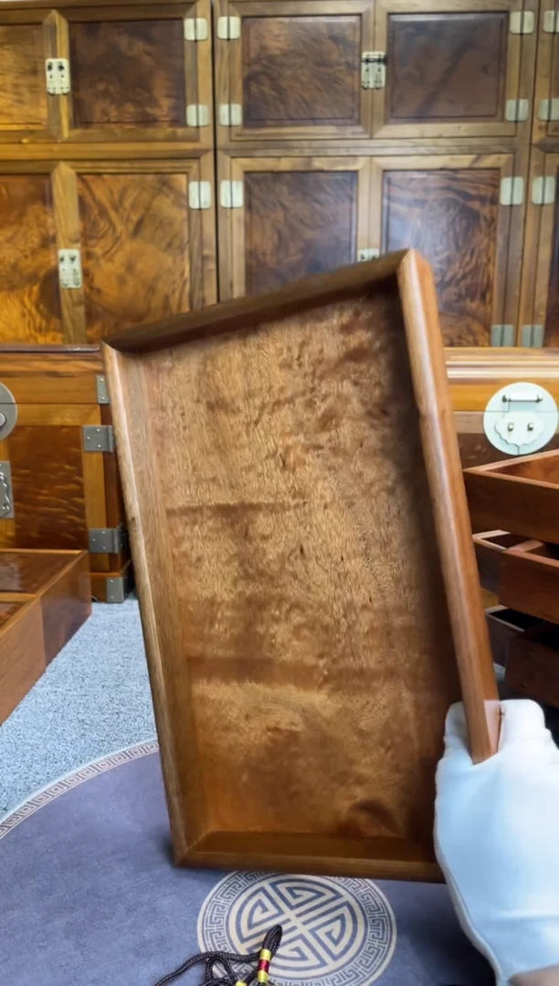 【闪购商品】金丝楠拆房老料紫金面板文盘