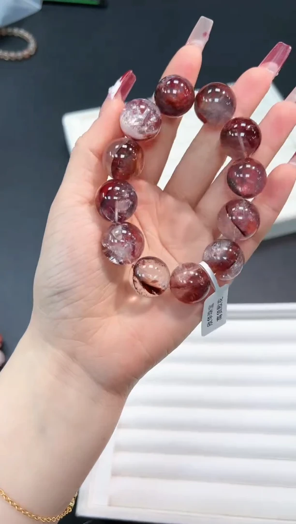 【闪购商品】水晶手串未镶嵌2o多样性发其一/1条17mm默认微瑕