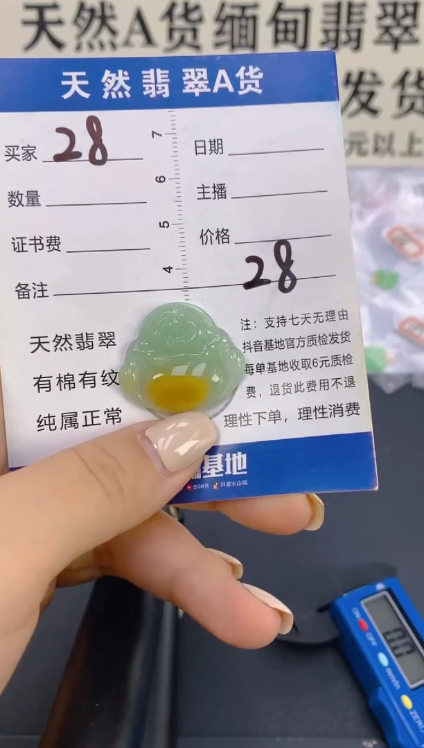 翡翠未镶嵌颈饰天然A货缅甸翡翠   28