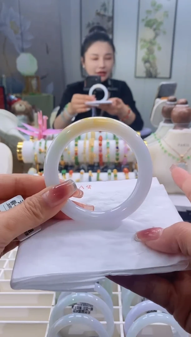 未镶嵌手镯翡翠62号圆条57.9/10.0*9.8