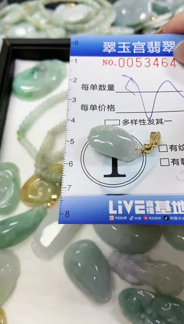 【闪购商品】翡翠颈饰未镶嵌闪购0053464