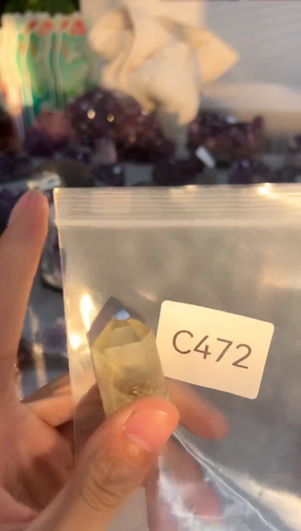 未镶嵌珠宝半成品水晶C472