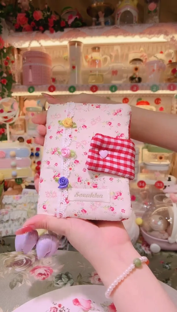 玫瑰花手账本——手工制作品质好！