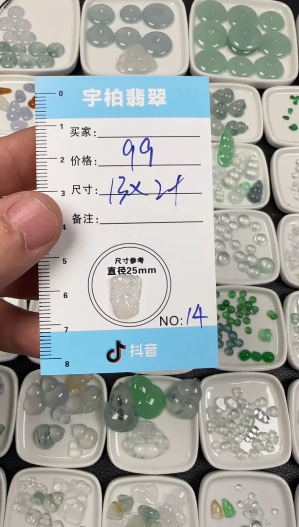 未镶嵌定制翡翠天然A货翡翠+仙子14