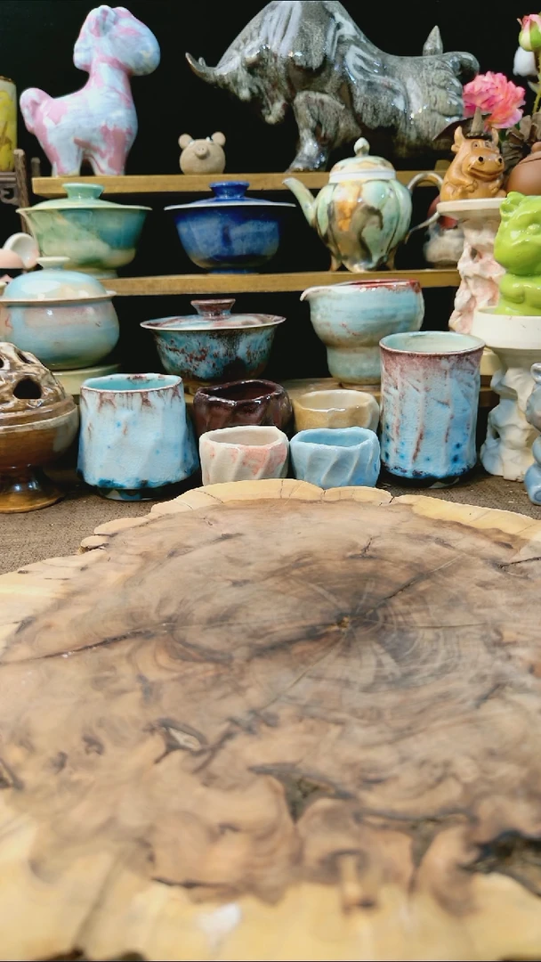 高温颜色釉窑变系列