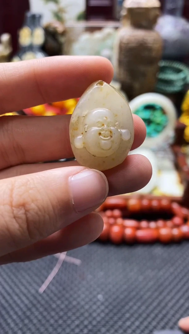 未镶嵌和田玉挂件吊坠