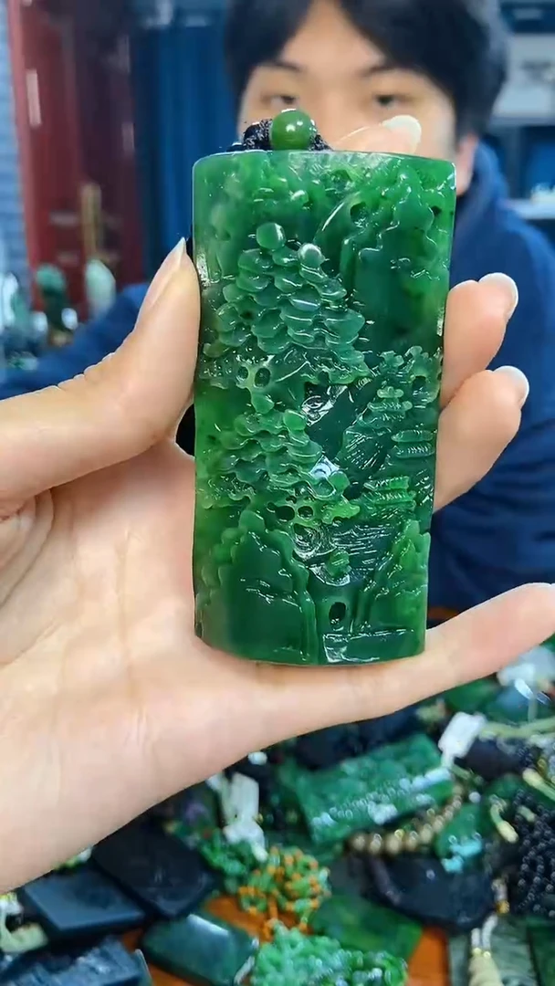 未镶嵌和田玉挂件1