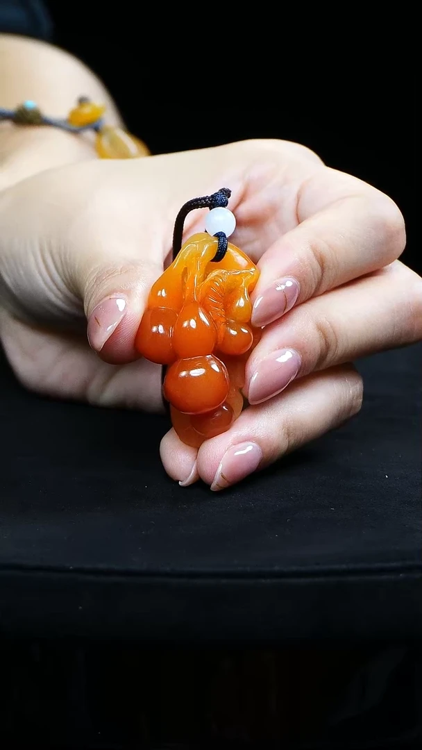 寿山石印石鹿*111