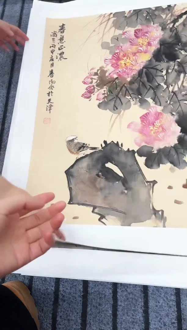 精品国画花鸟作品