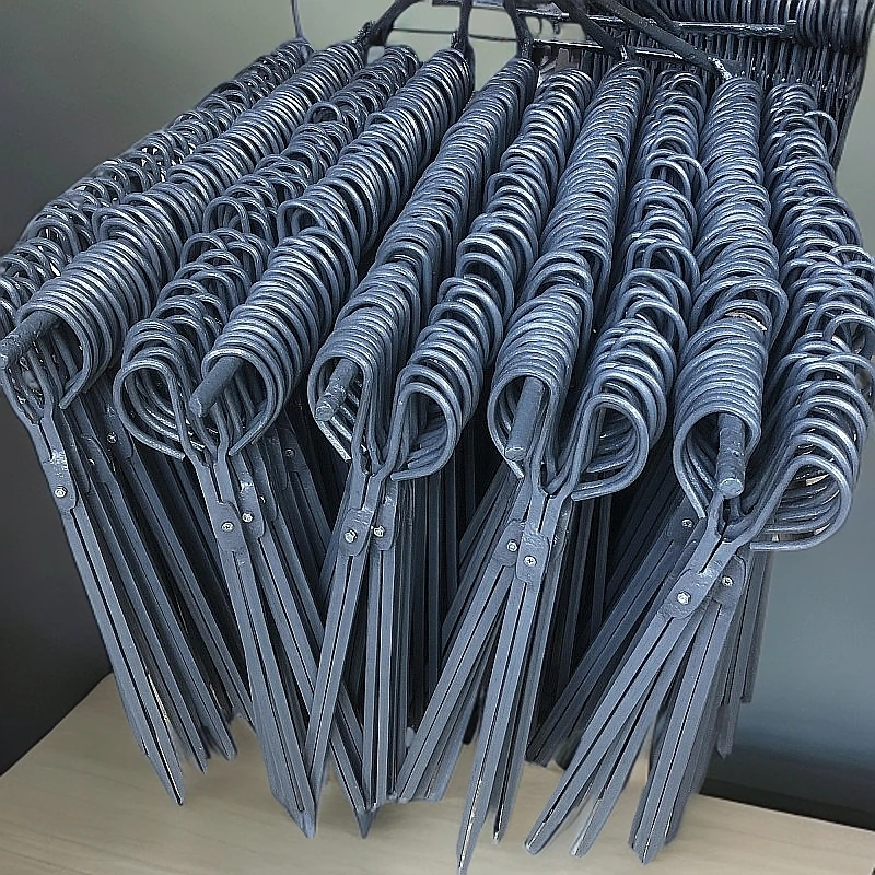 垃圾夹取物木炭夹火钳夹家用拾物器煤球加厚铁夹扁咀环卫工具夹