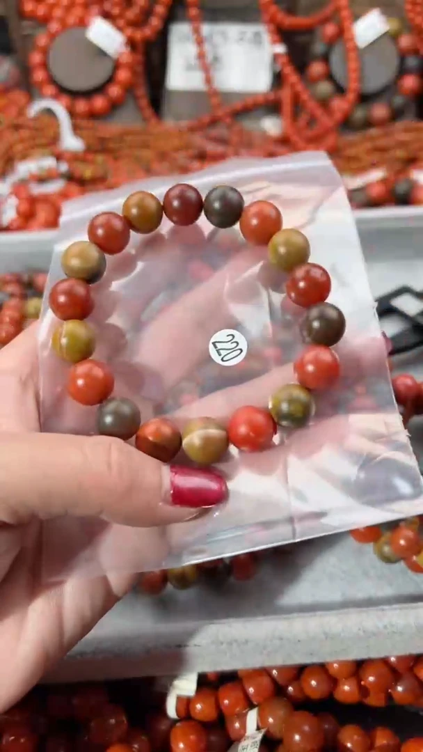 【闪购商品】南红玛瑙手串未镶嵌12