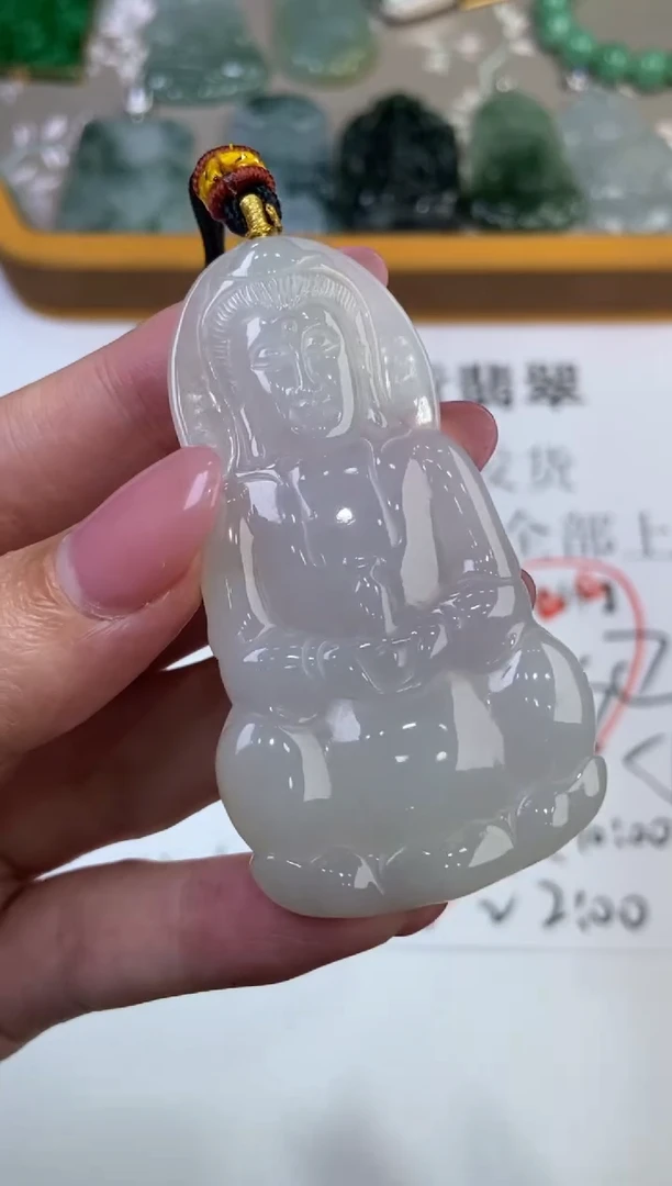 翡翠挂件未镶嵌298083