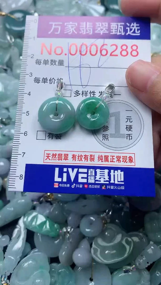 颈饰未镶嵌翡翠6288