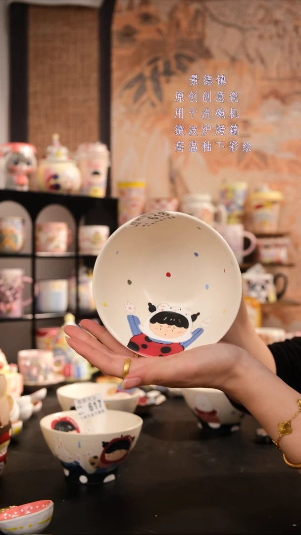 摆件陶旺的可以陶瓷设计师款